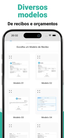 Recibo de Pagamento Orçamento — captura 2