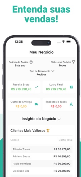 Recibo de Pagamento Orçamento — captura 3